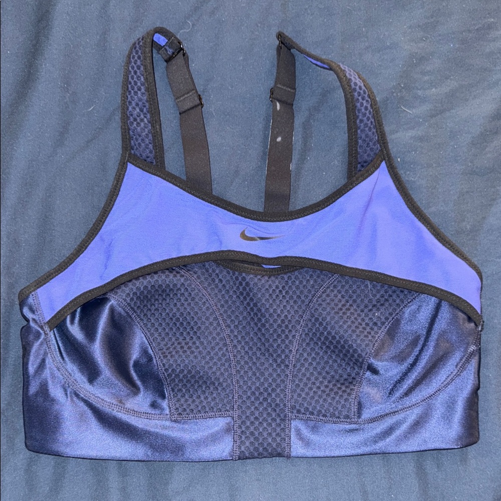 Women's NIKE purple Sports Bra